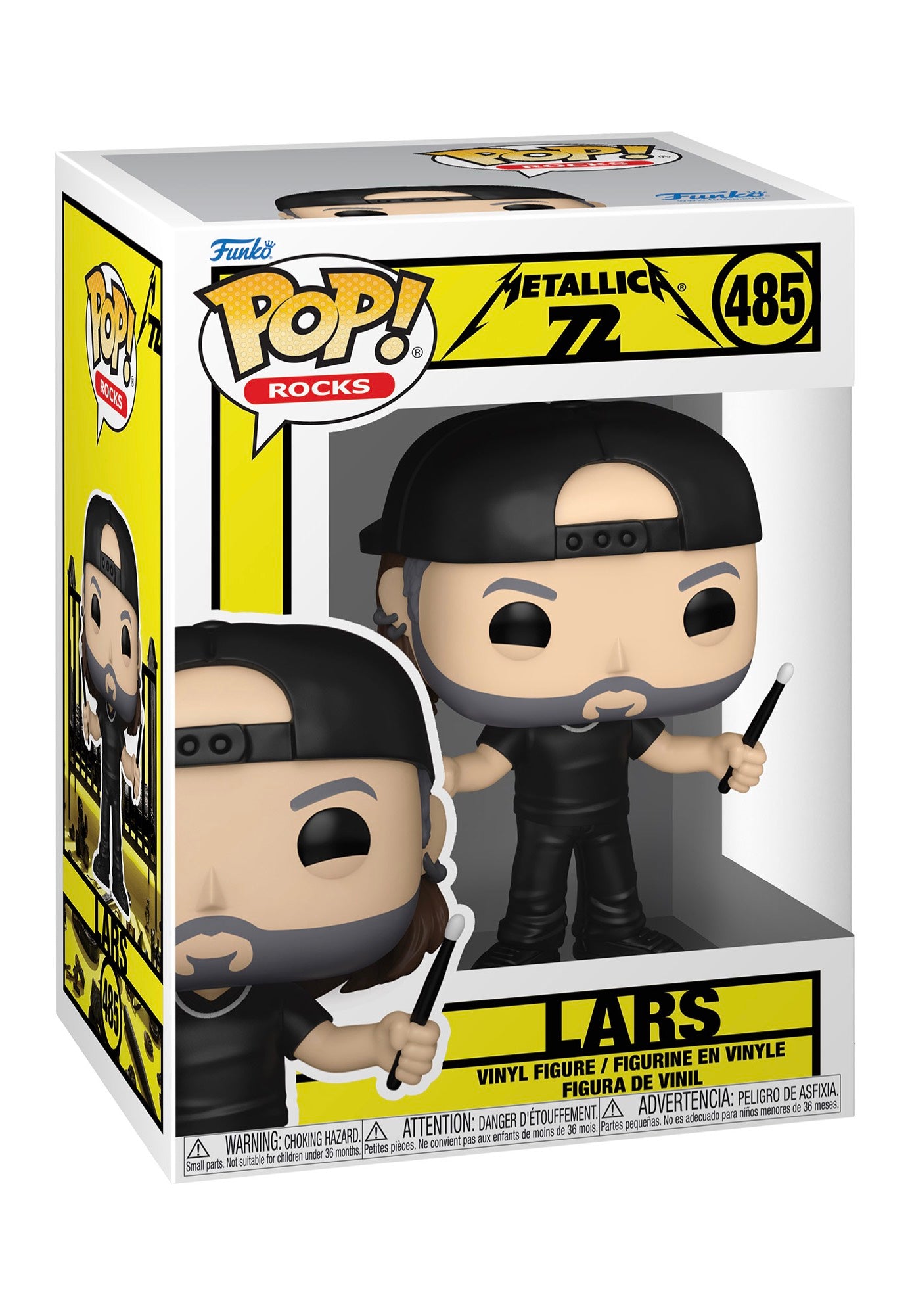 Metallica - Lars (72S) - Funko Pop | Neutral-Image