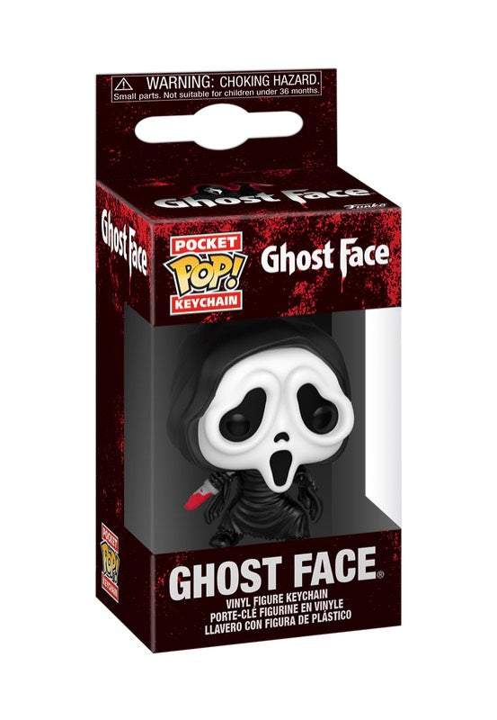 Scream - Ghost Face POP! - Keychain | Neutral-Image