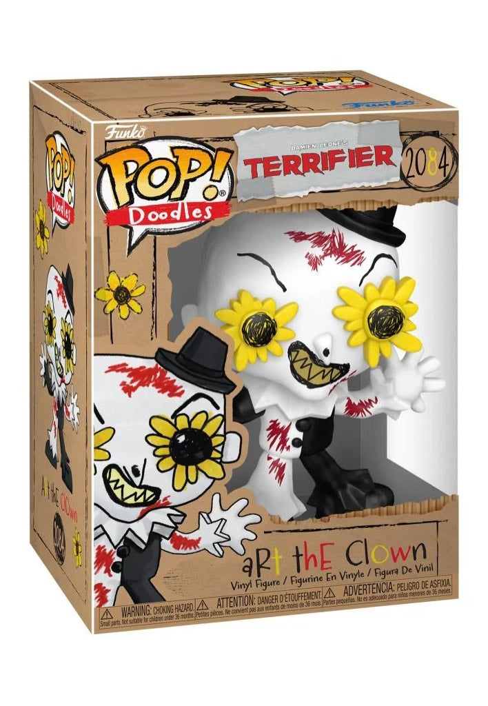 Terrifier Art The Clown Doodles Funko Pop