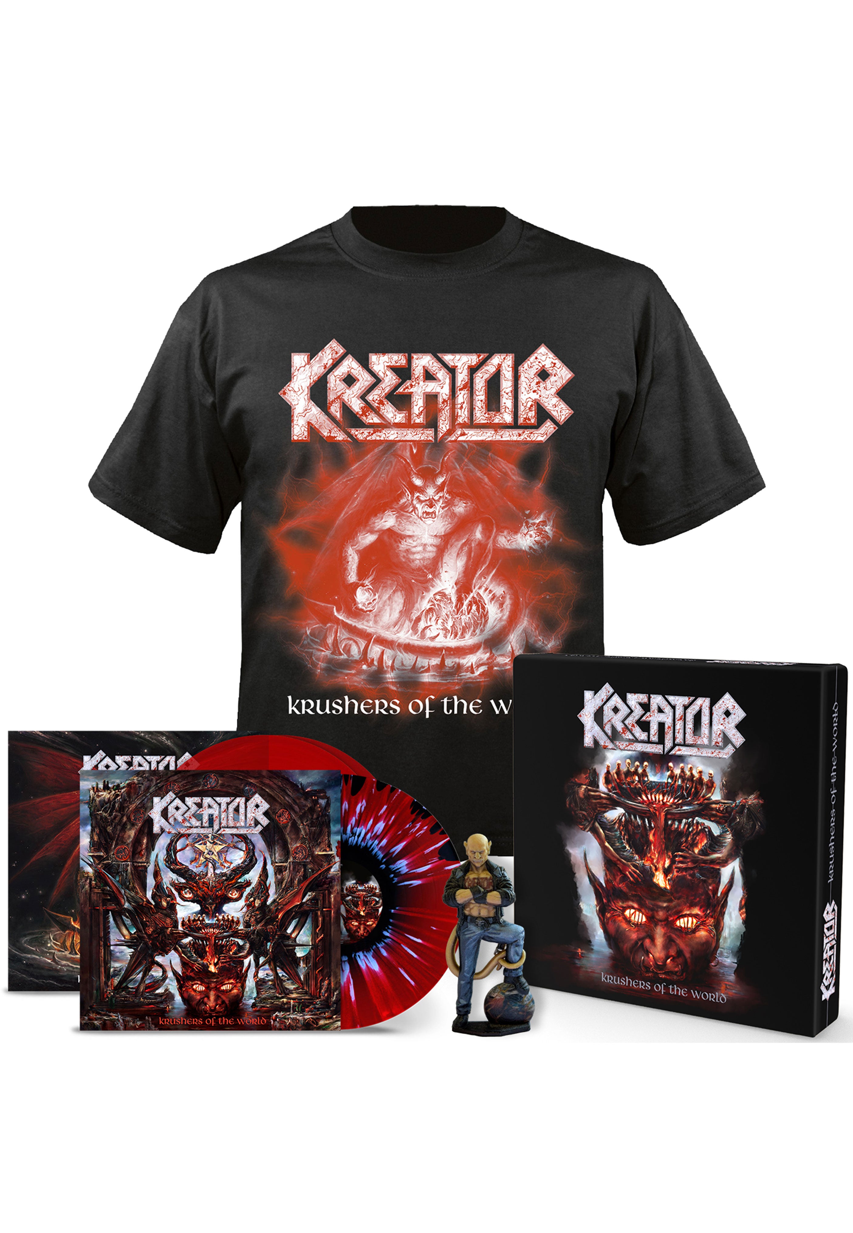 Kreator - Krushers Of The World Ltd. Black/White/Red