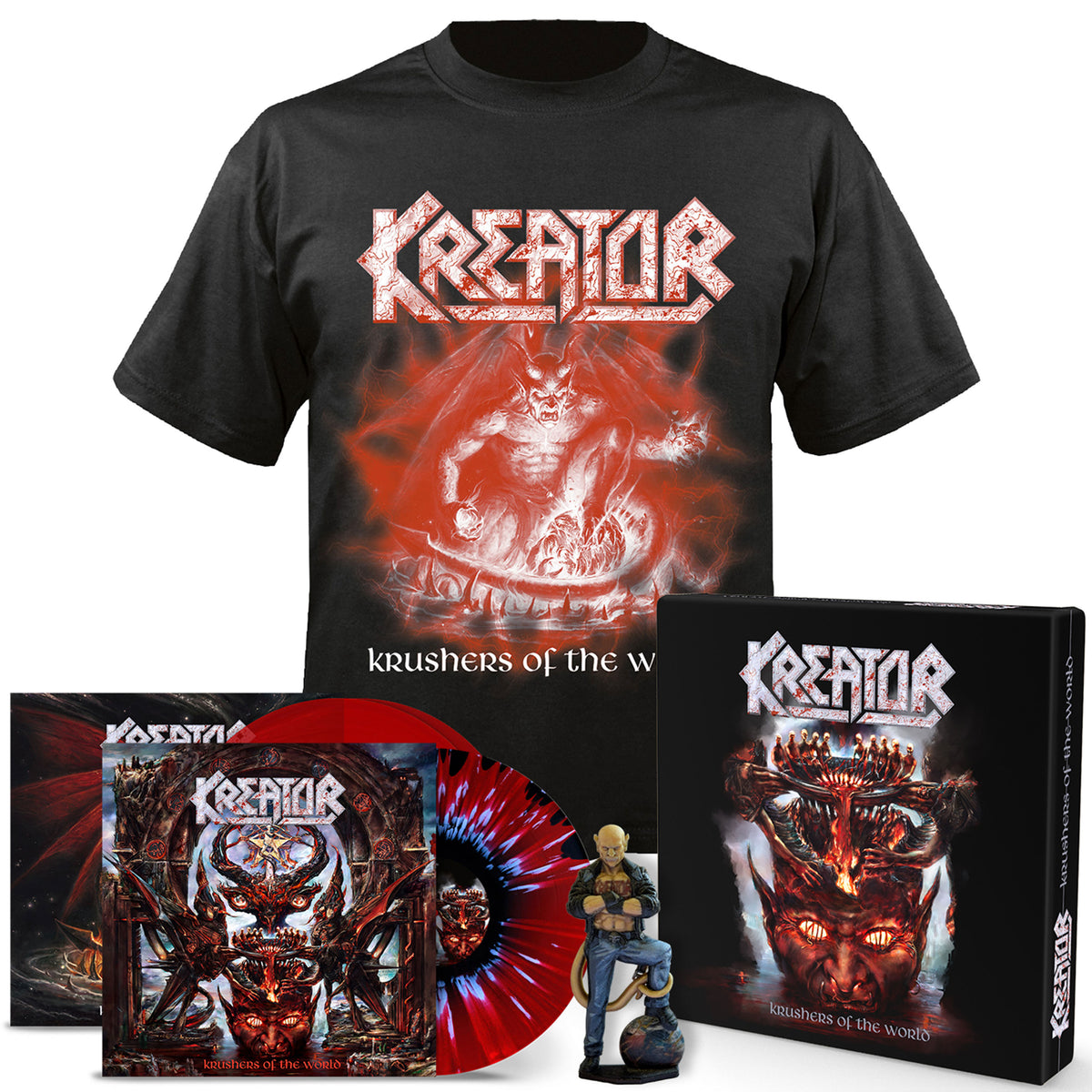 欧2LP Kreator Hate Uber Alles (Black And White Vinyl) 62861BLACK&amp;WHIT Nuclear Blast 未開封 /00520 Kreator_Hate_Uber_Alles_Black_