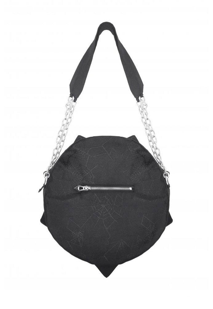 Dark In Love - Spider Web Embroidered Hollow - Bag | Neutral-Image