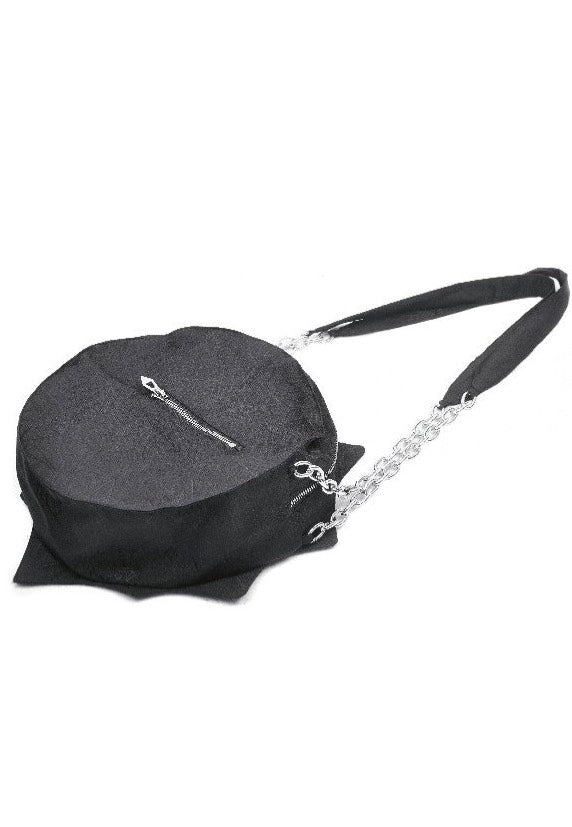 Dark In Love - Spider Web Embroidered Hollow - Bag | Neutral-Image