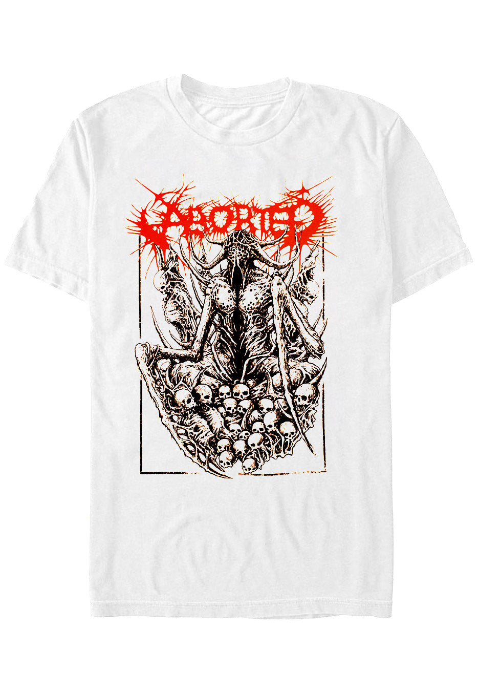 Aborted - Portal White - T-Shirt