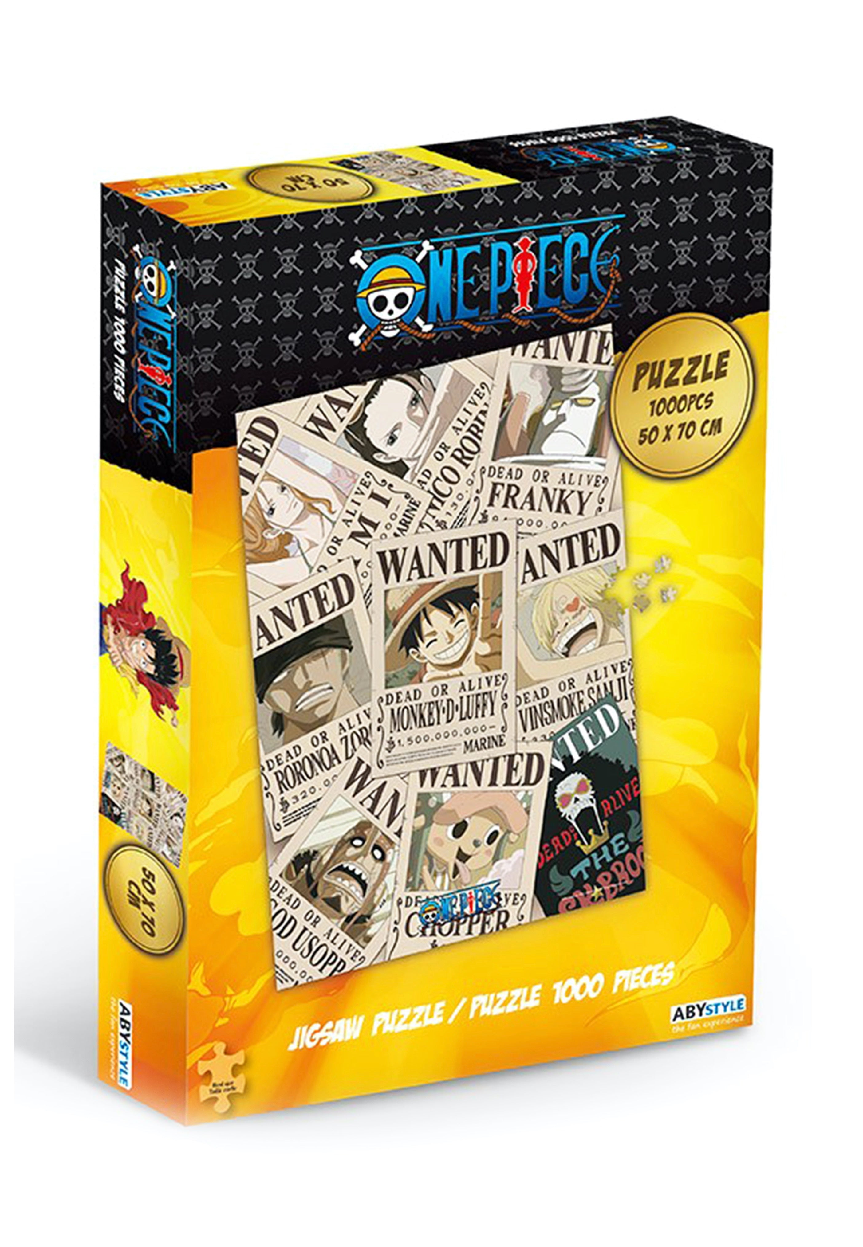One Piece - Wanted 1000 Pieces - Jigsaw Puzzle | Nuclear Blast