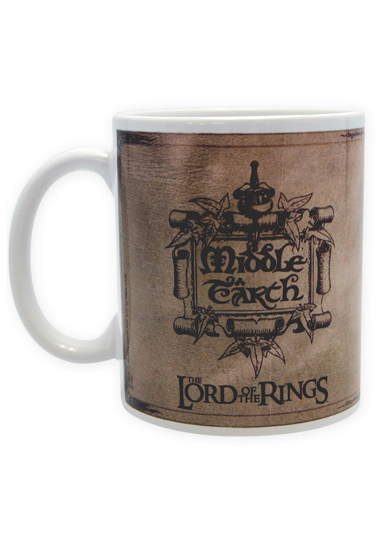 The Lord Of The Rings - Map - Mug
