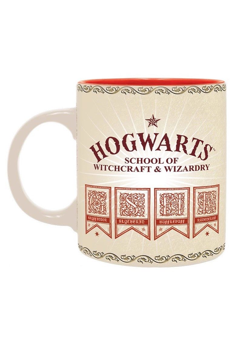 Harry Potter - Hogwarts 4 Houses - Mug | Neutral-Image
