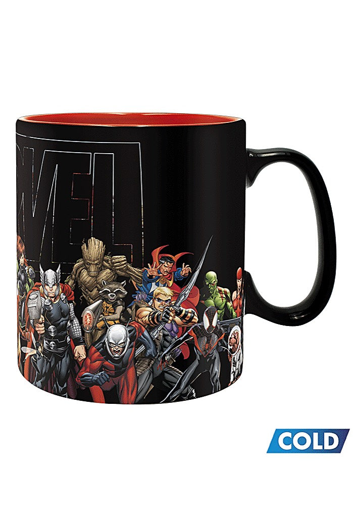 Marvel Comics - Heroes Heat Change - Mug | Neutral-Image