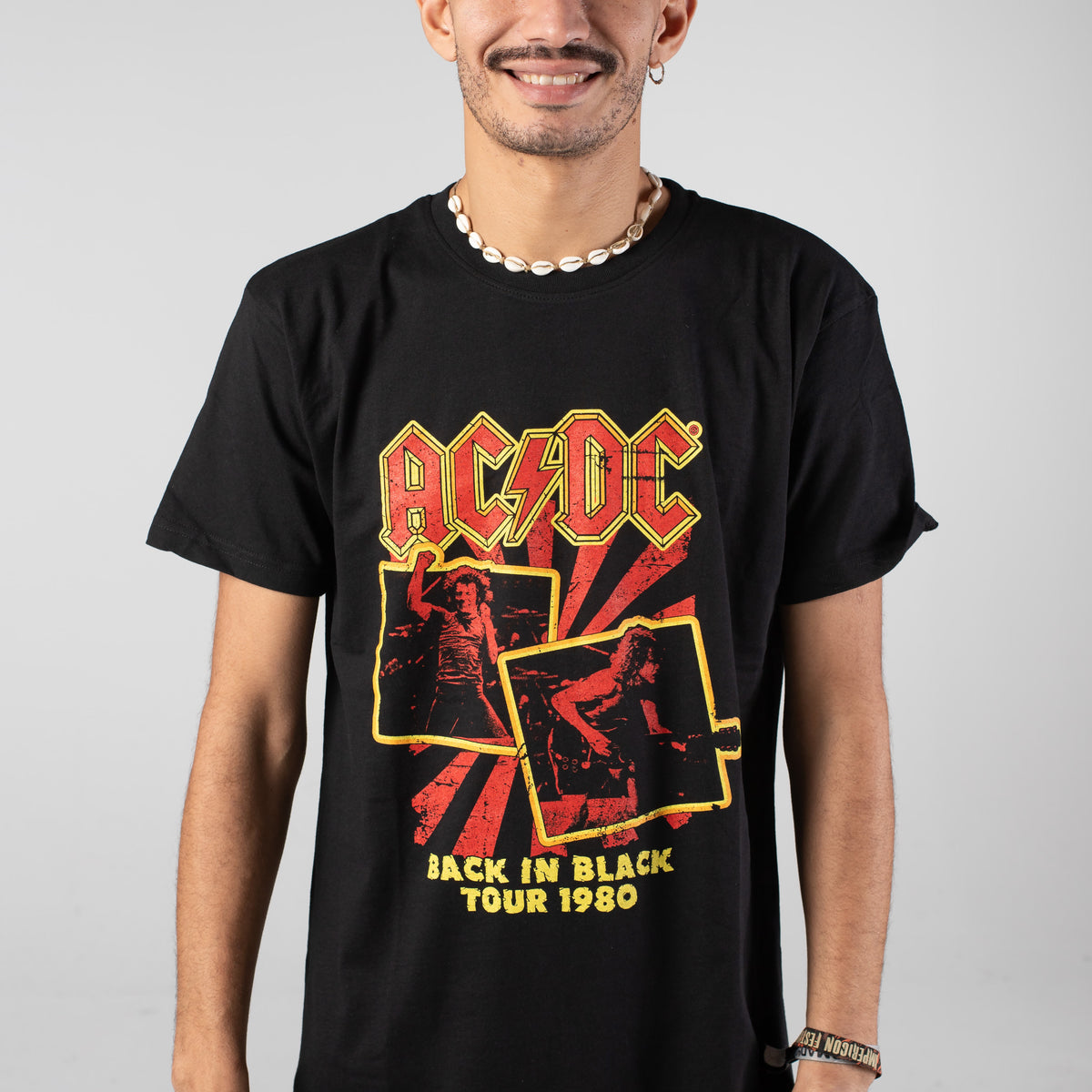 希少品 AC/DC BACK IN BLACK TOUR 1980 Tシャツ AC/DC - Back in Black Tour 1980 - T-Shirt | Nuclear Blast