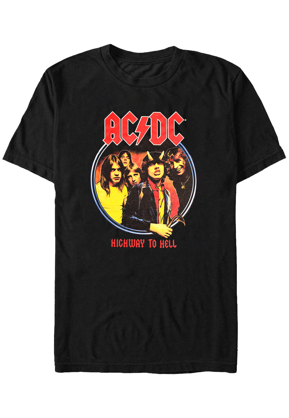 AC/DC - Highway To Hell Circle - T-Shirt