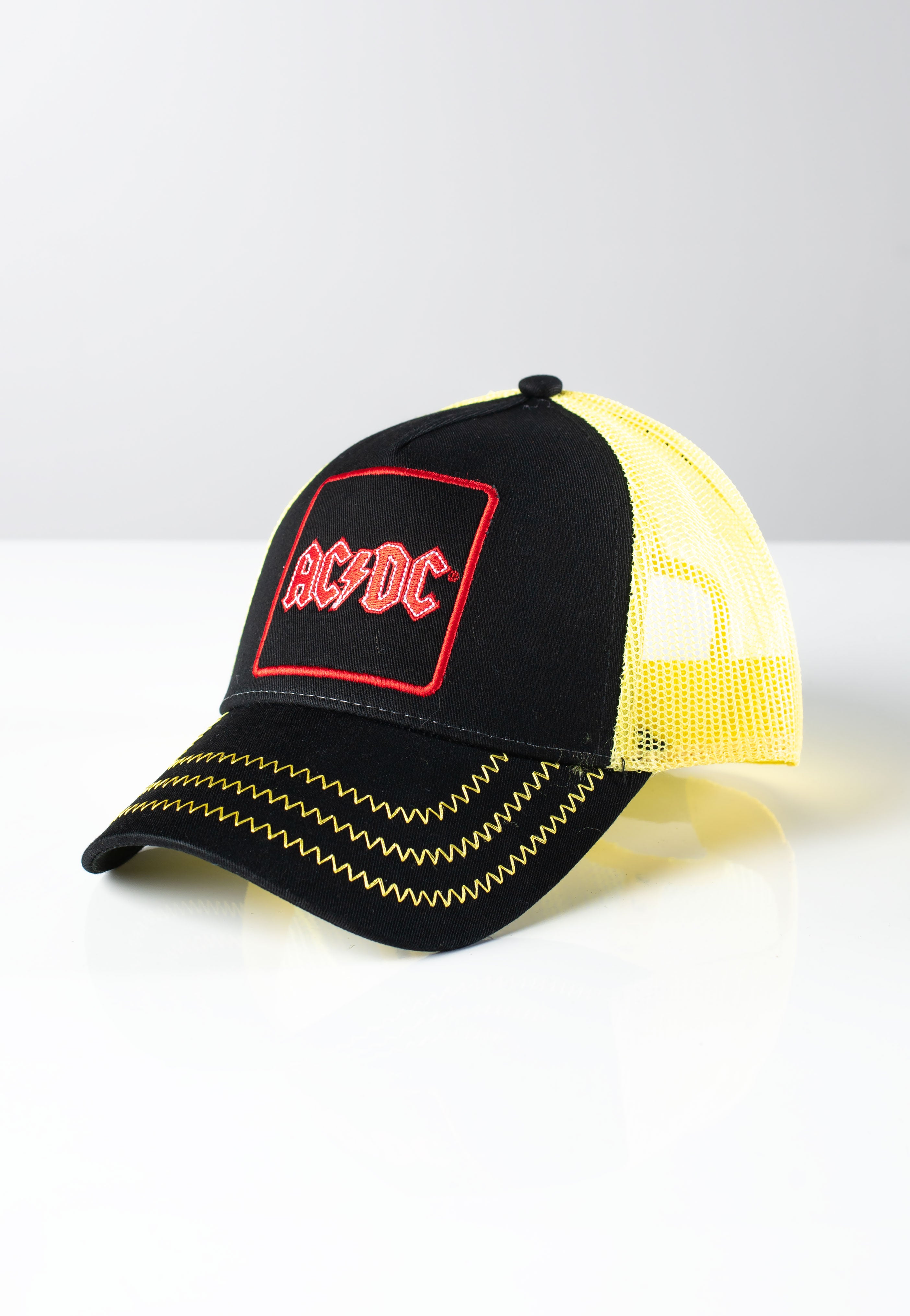 AC/DC - Logo Black Yellow - Cap | Neutral-Image