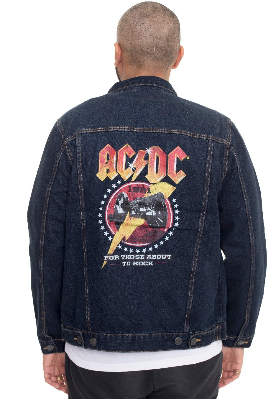 AC/DC - About To Rock - Jeans Jacket