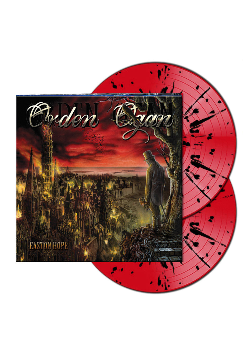 Orden Ogan - Easton Hope Ltd. Red/Black - Splattered Vinyl | Neutral-Image