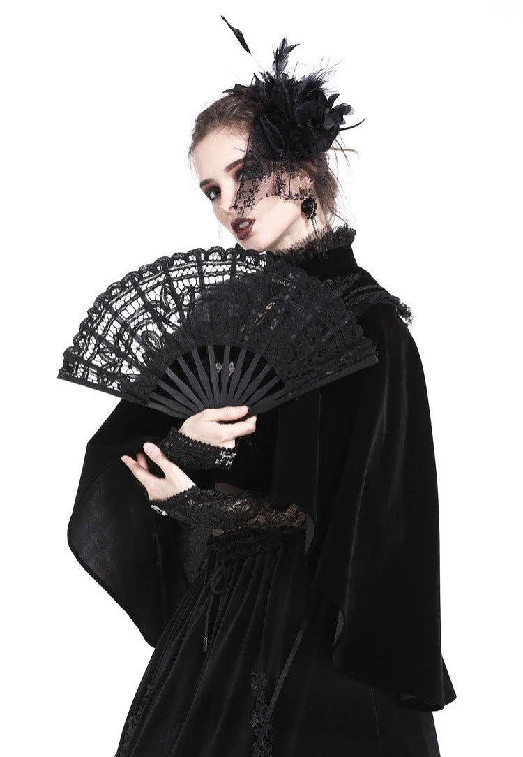 Dark In Love - Gothic Black Lace - Fan | Neutral-Image
