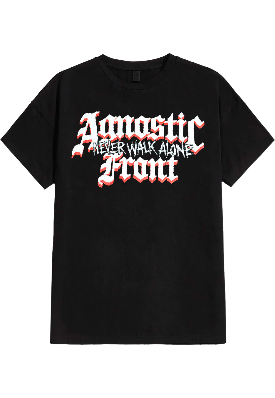 Agnostic Front - Never Walk Alone - T-Shirt | Neutral-Image