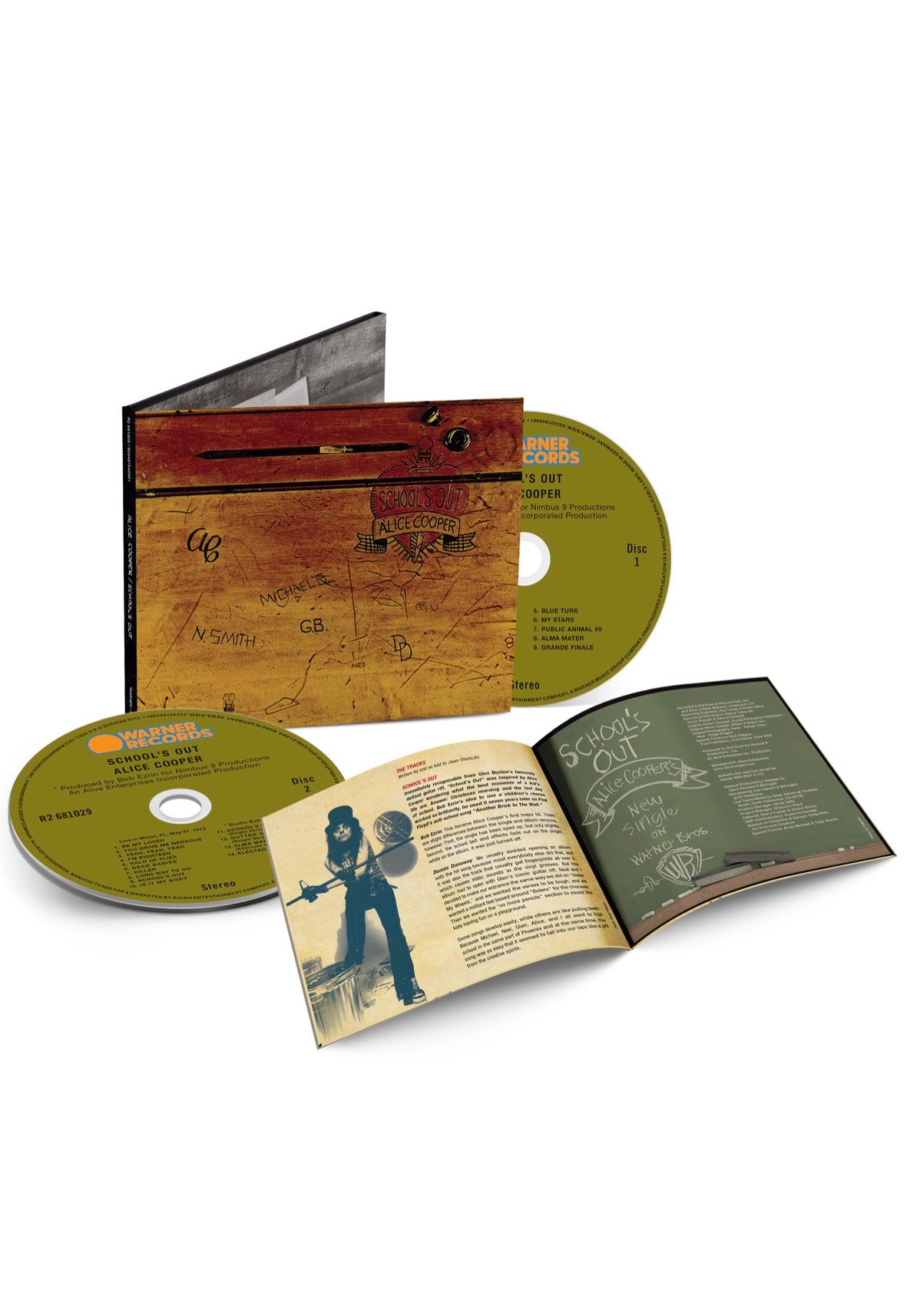 Alice Cooper - School's Out (Expanded & Remastered) - Digipak 2 CD