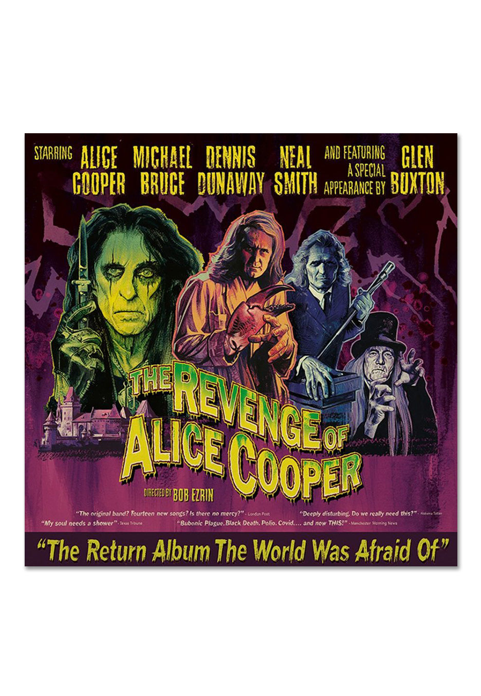 Alice Cooper The Revenge Of Alice Cooper Ltd. Violet Marbled 2 Vinyl