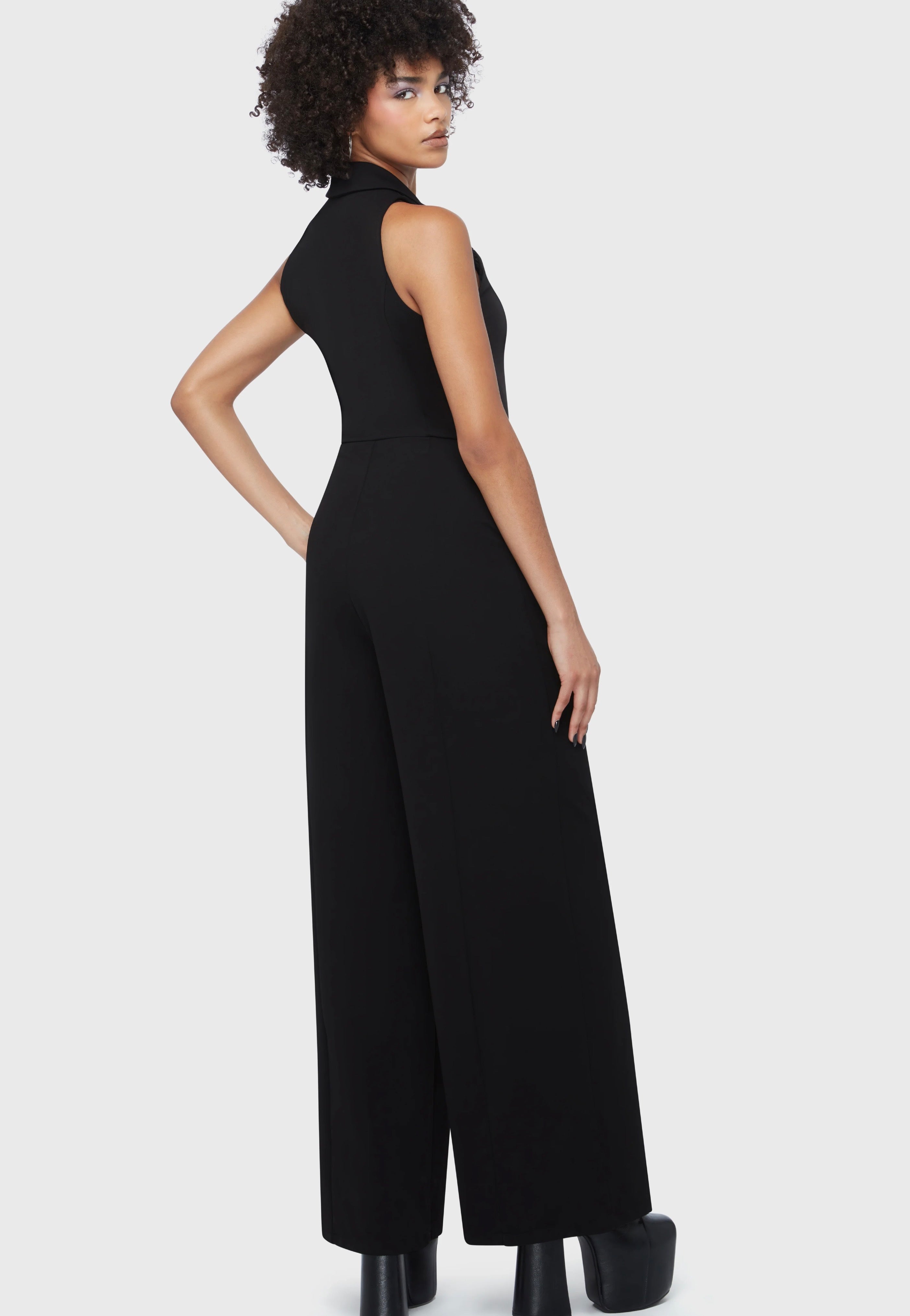 Killstar - Alice's Night Black - Jumpsuit | Women-Image