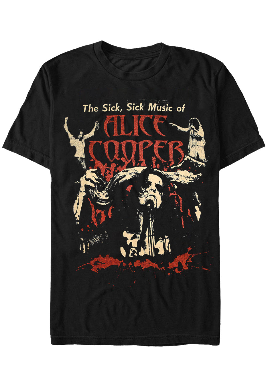 Alice Cooper - Sick Sick Music - T-Shirt | Neutral-Image