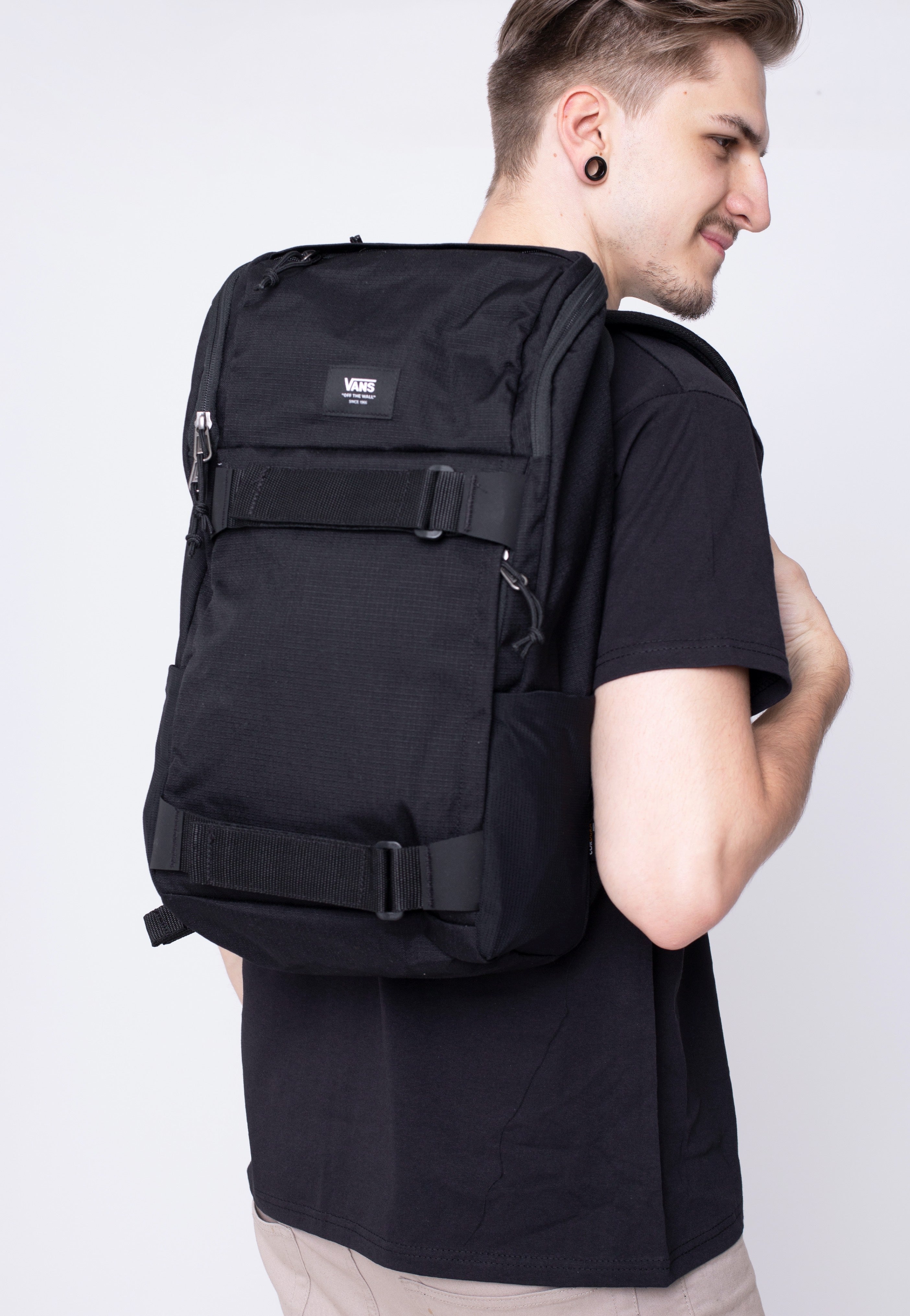 Vans - Obstacle Skatepack Black Ripstop - Backpack | Neutral-Image
