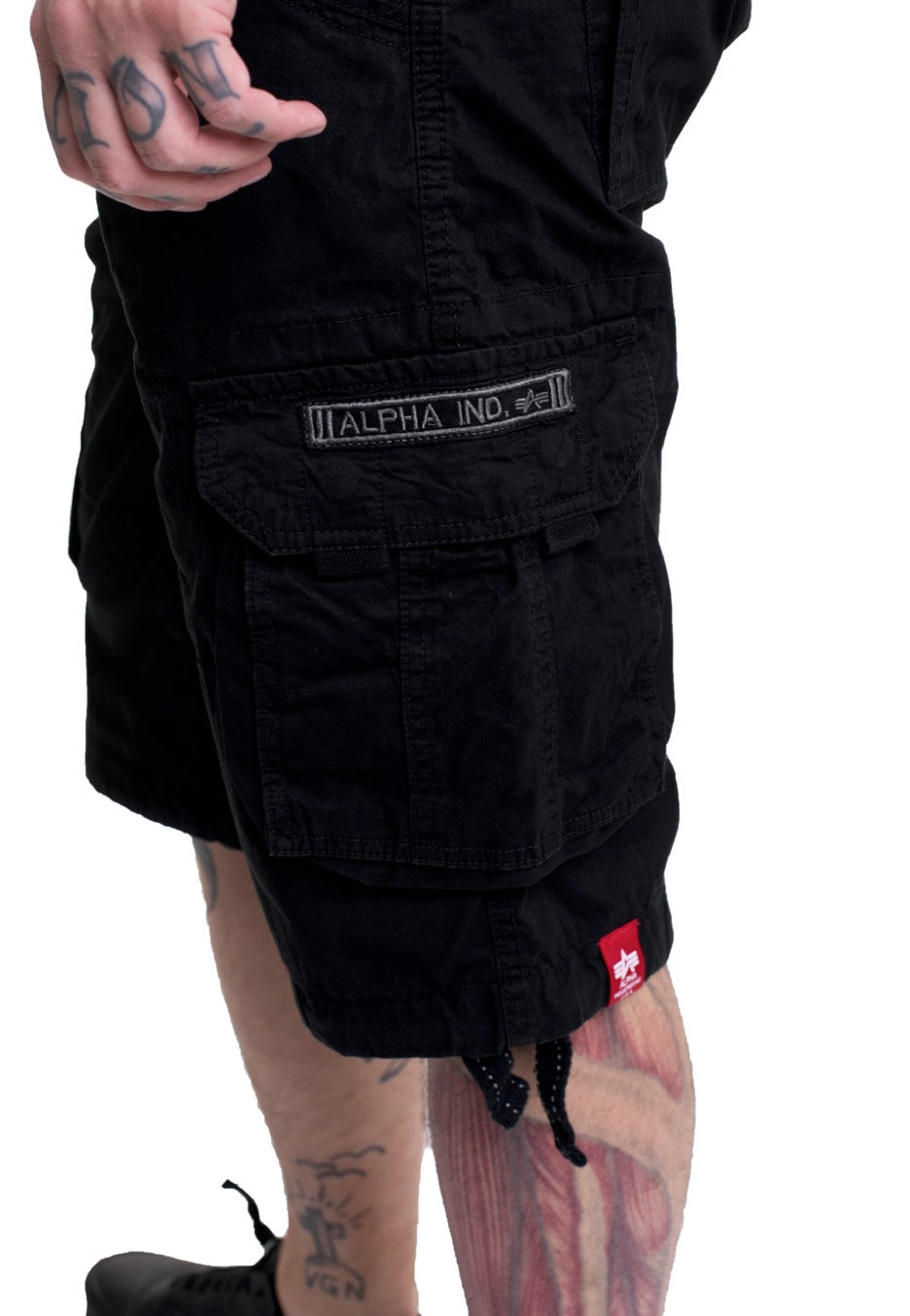 Alpha Industries - Jet Black - Shorts