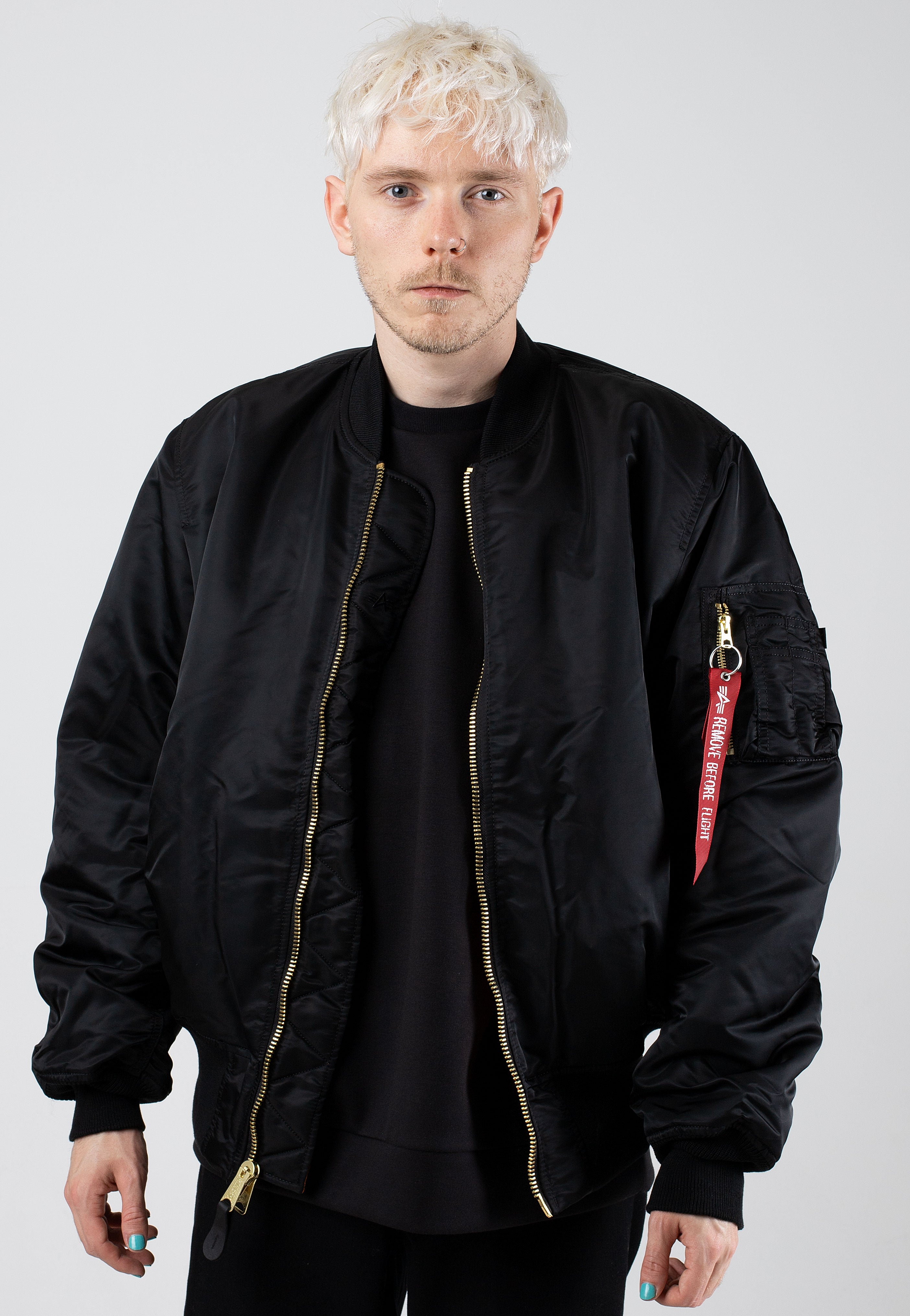 Alpha Industries - MA 1 Black - Jacket | Men-Image