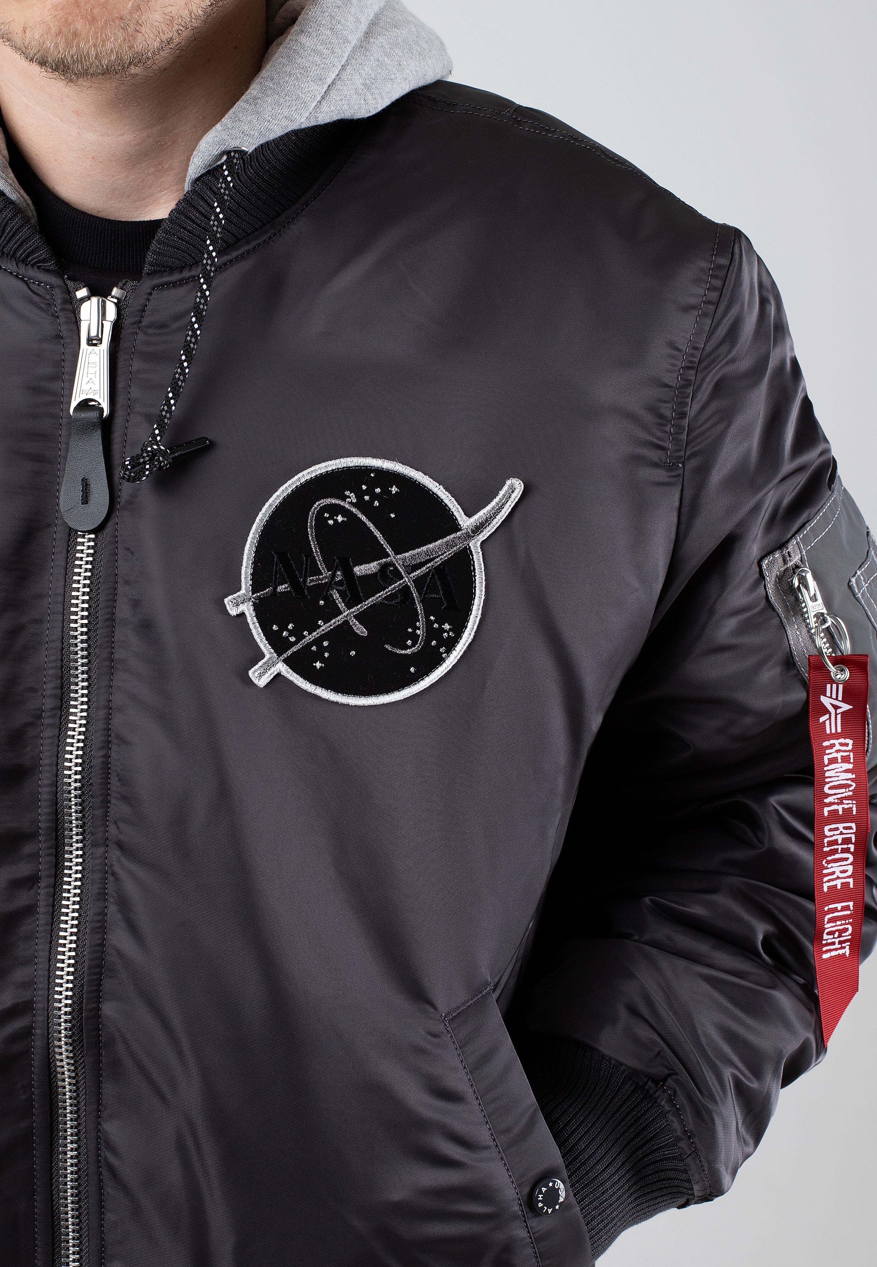 Vintage Alpha Industries Usa Air Force Ma-1 Flight Jacket