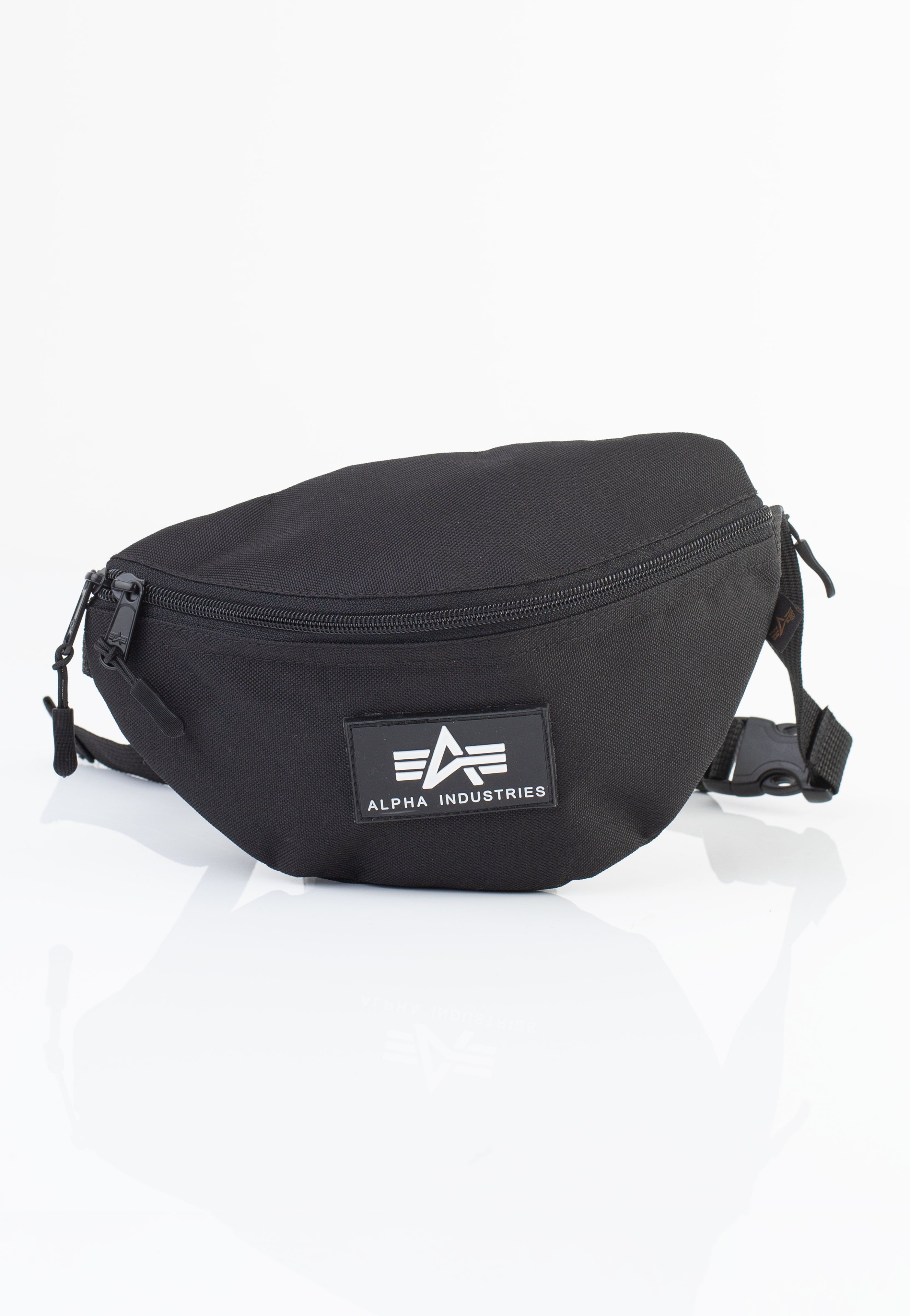 Alpha Industries - Rubber Print Black - Hip Bag | Neutral-Image