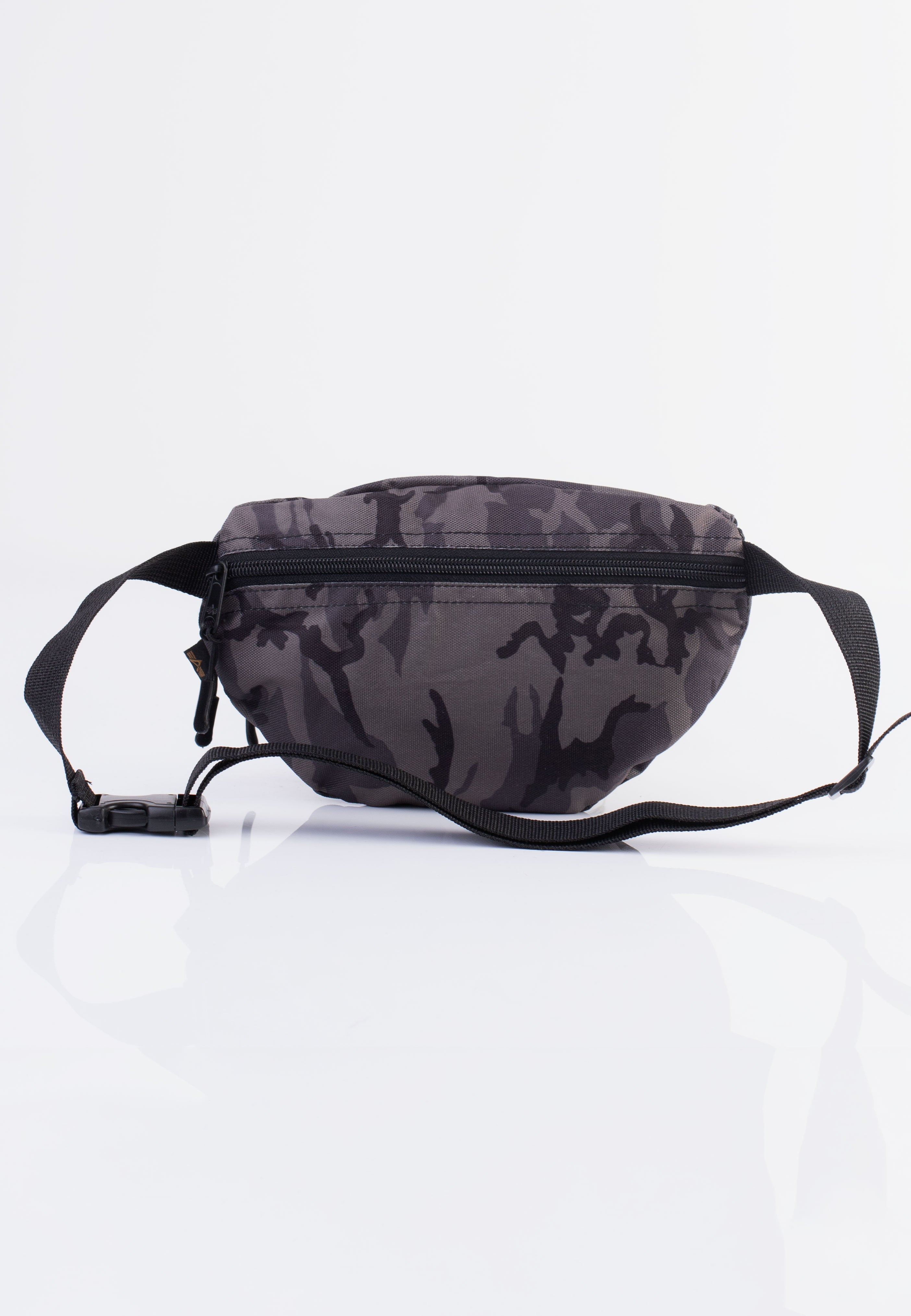 Alpha Industries - Rubber Print Black Camo - Hip Bag | Neutral-Image