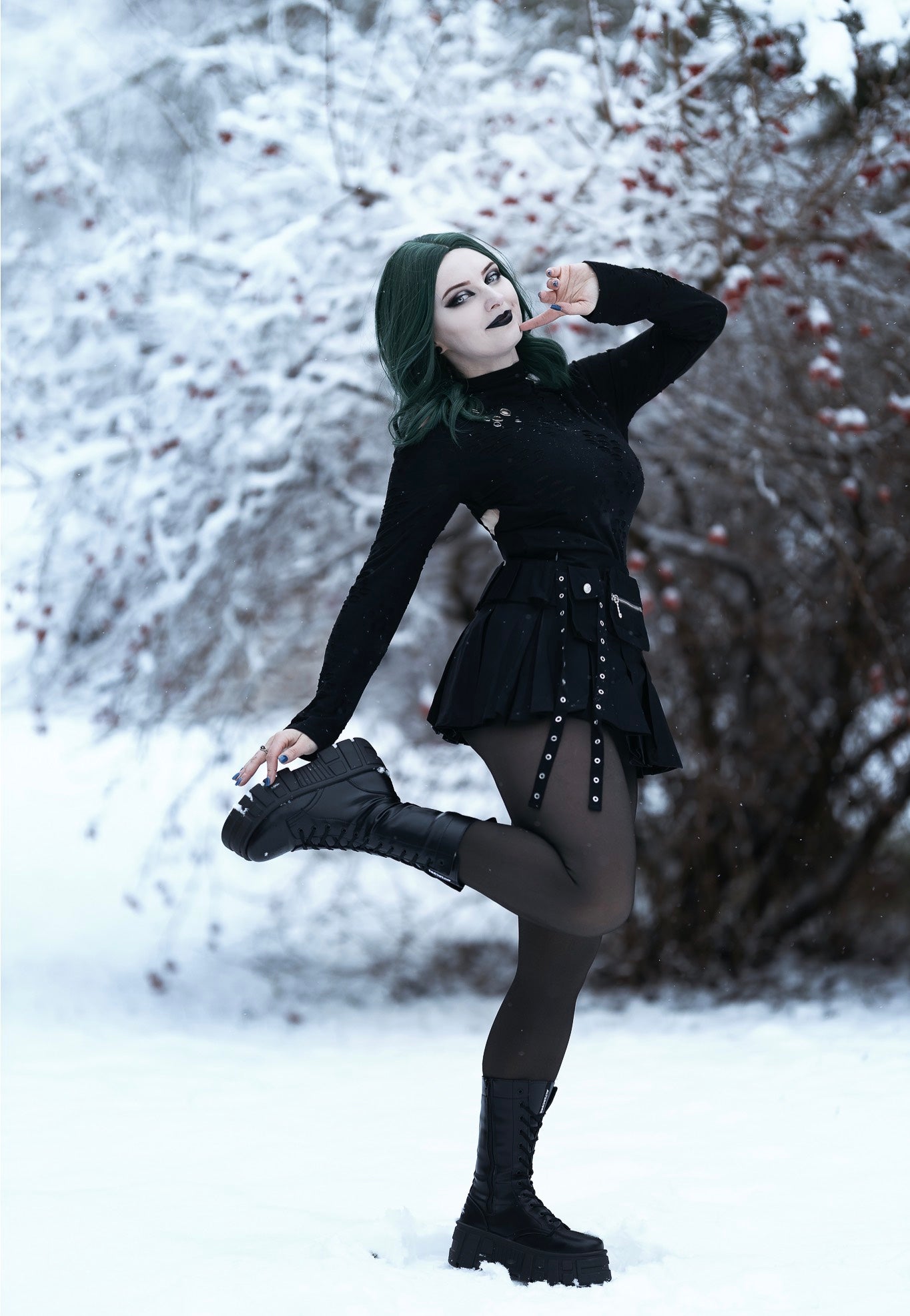 Altercore - Iberis Black - Girl Shoes | Nuclear Blast