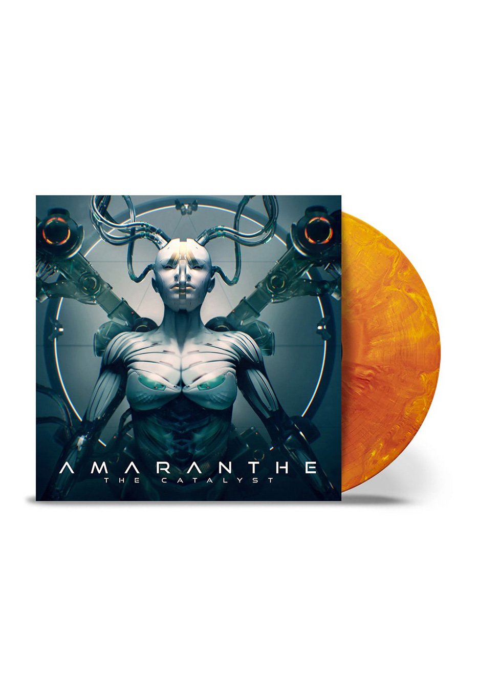 Amaranthe - The Catalyst Ltd. Yellow/Red - Marbled Vinyl