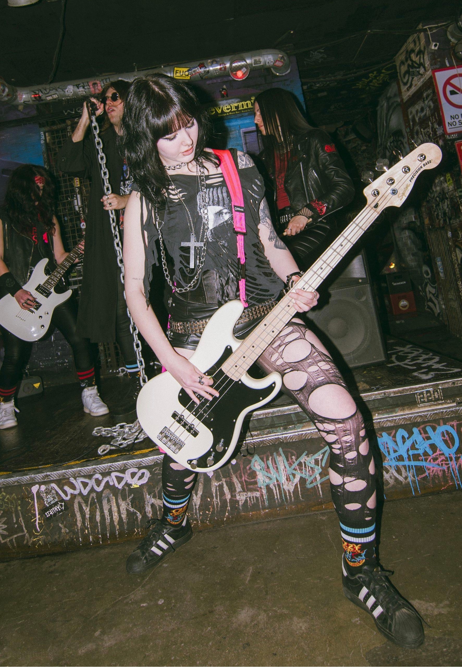 American Socks x Ozzy Osbourne - Bat Mid High - Socks | Neutral-Image