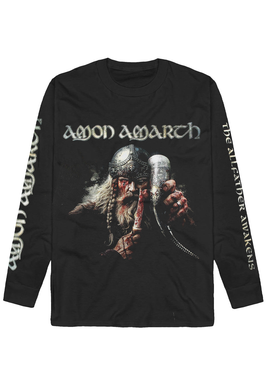 Amon Amarth The Allfather Awakens Tshirt manches longues