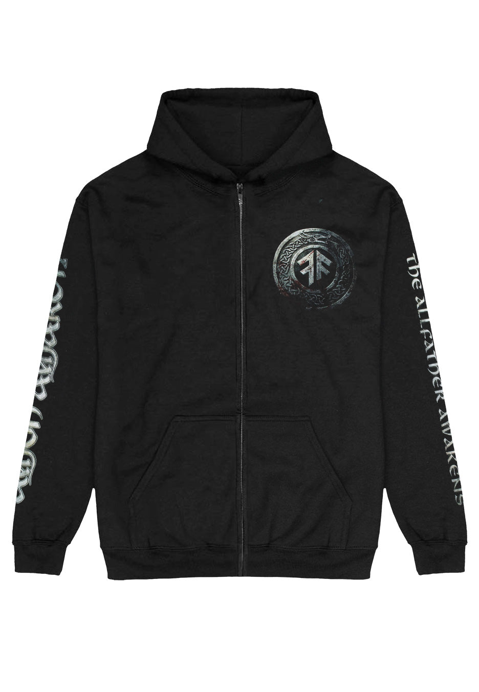 Amon Amarth The Allfather Awakens Sweat Zippé