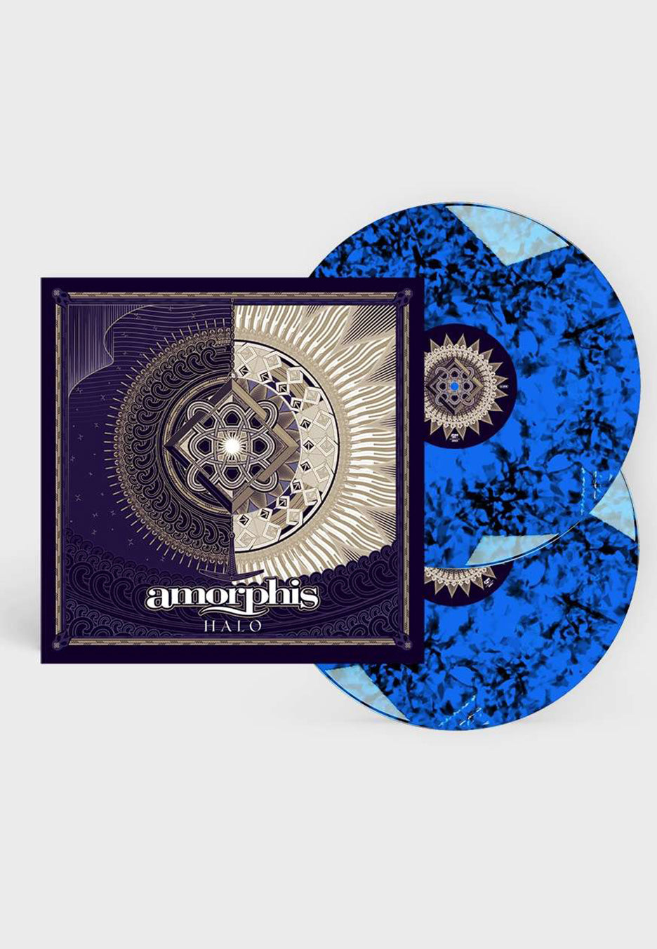 Amorphis Halo Ltd. Blue w/ Blackdust Splattered 2 Vinyl