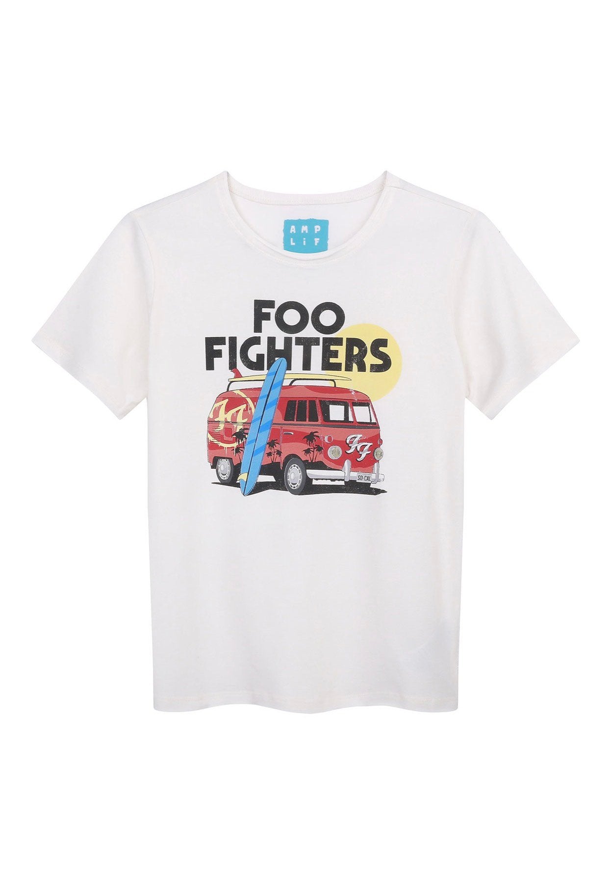 Foo Fighters - Camper Van White Kids - T-Shirt