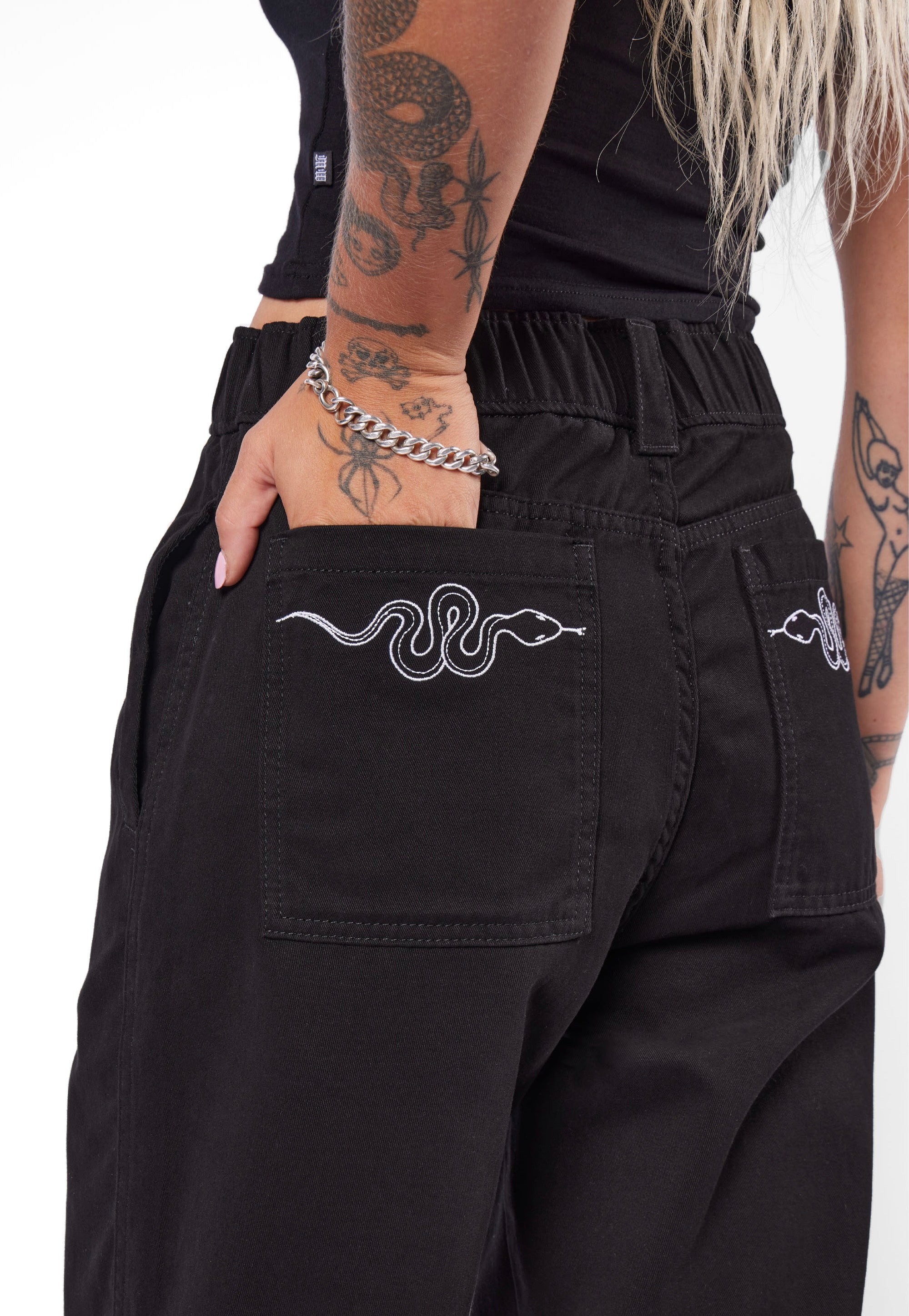 Mary Wyatt - Antheia Black - Pants | Nuclear Blast