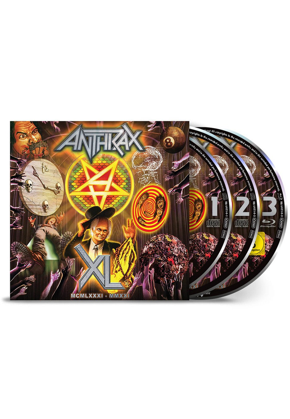 Anthrax - Xl - 2 CD + Blu Ray