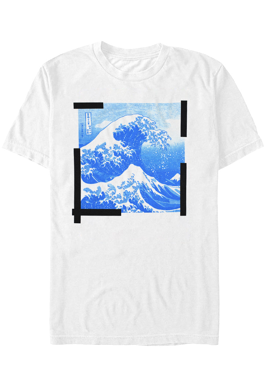 Art - Hokusai Tape White - T-Shirt | Neutral-Image