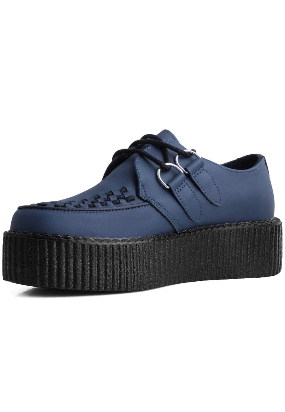 T.U.K. - Viva High Creeper Night Blue Vegan - Girl Shoes