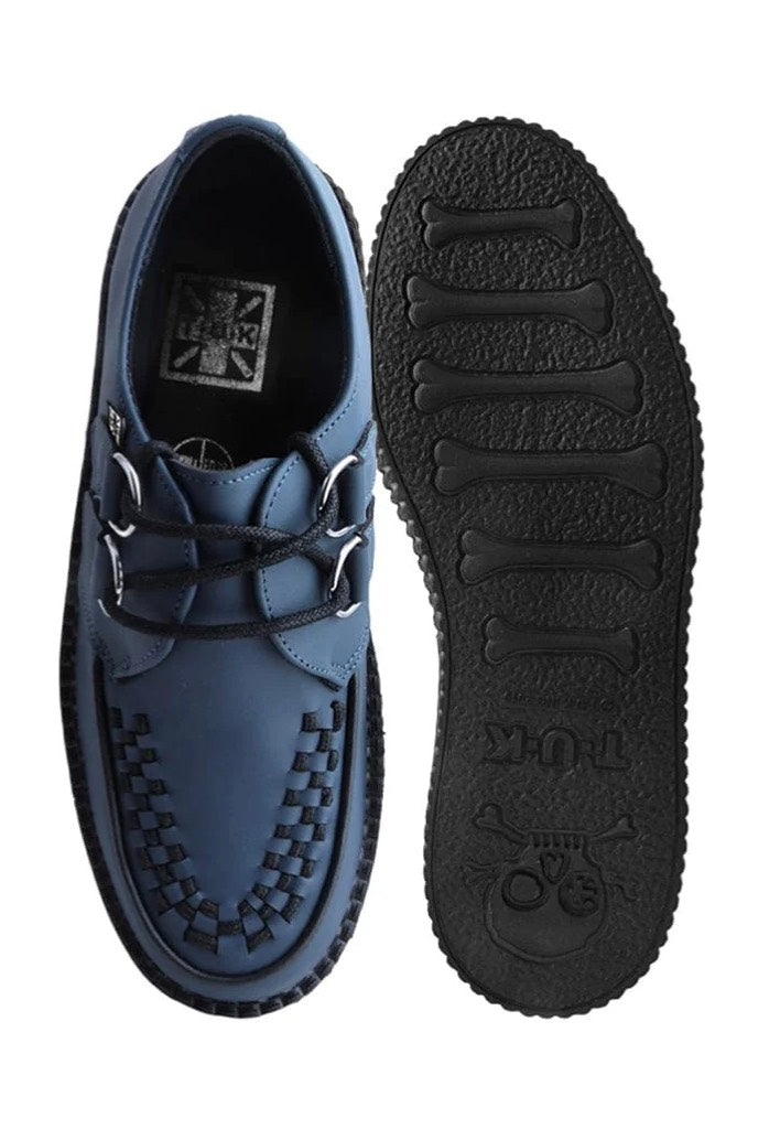 T.U.K. - Viva High Creeper Night Blue Vegan - Girl Shoes | Nuclear