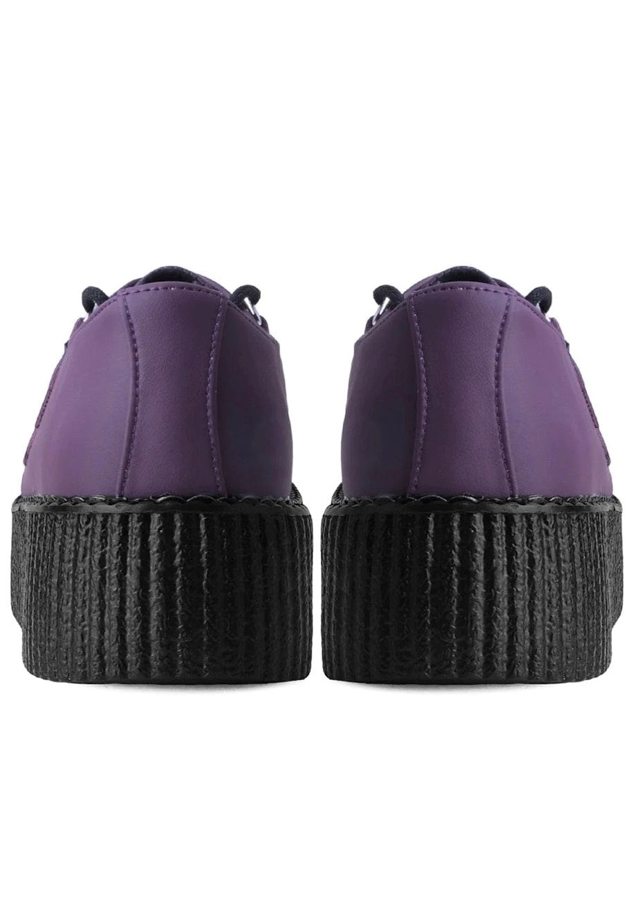 T.U.K. - Viva High Creeper Purple Vegan - Girl Shoes