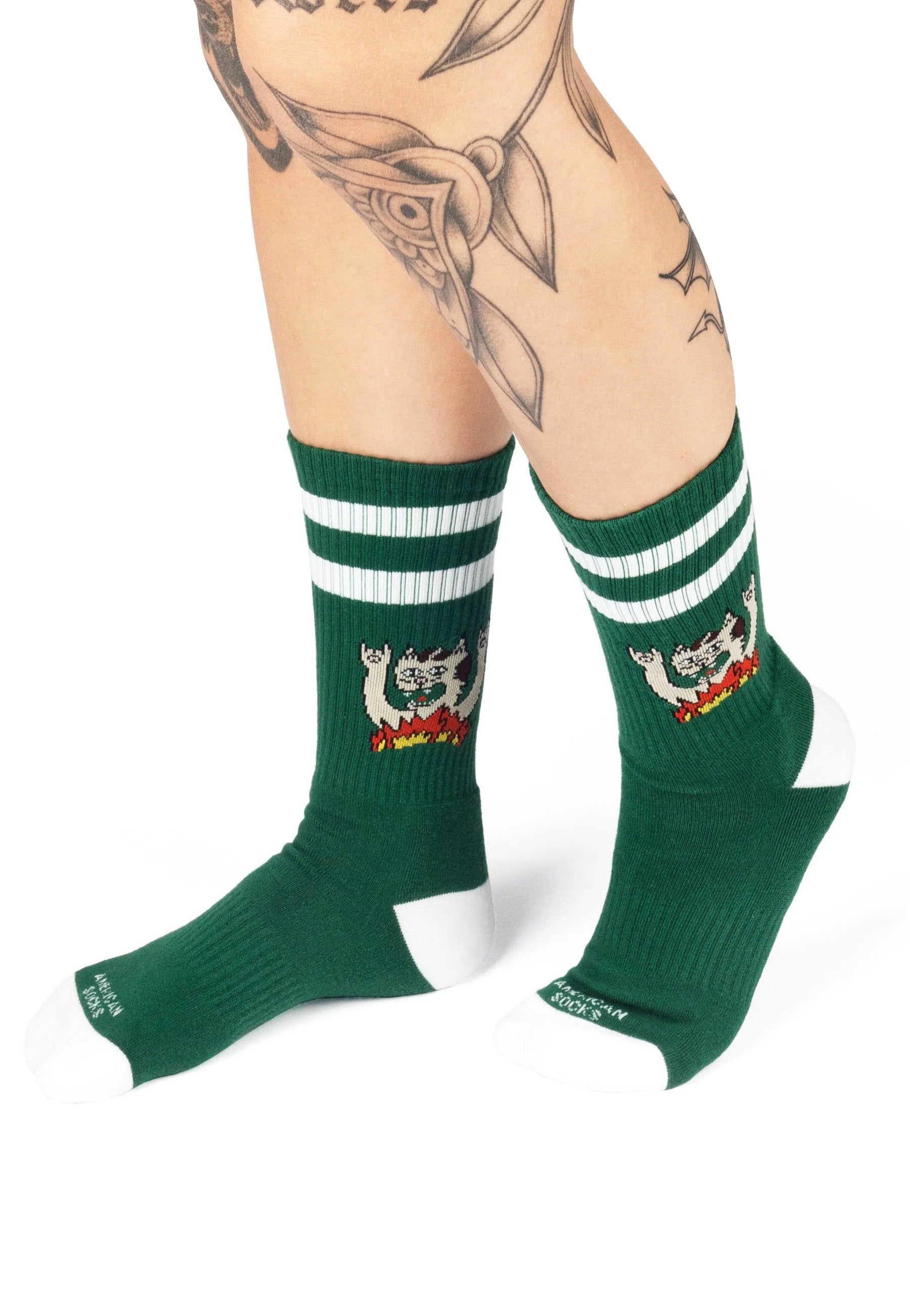 American Socks - Heavy Cat Mid High - Socks