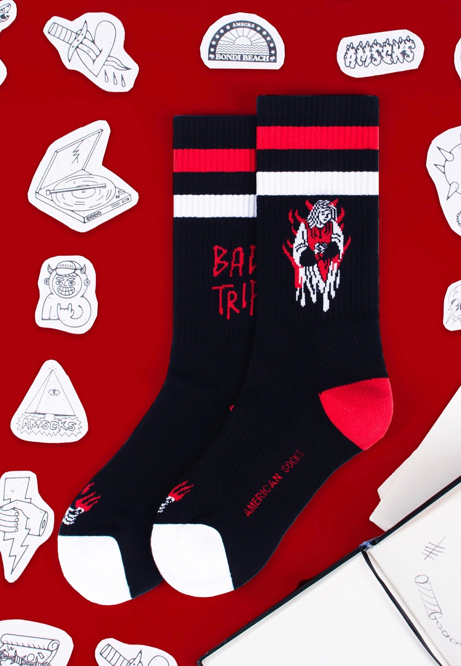 American Socks - Bad Trip Mid High - Socks