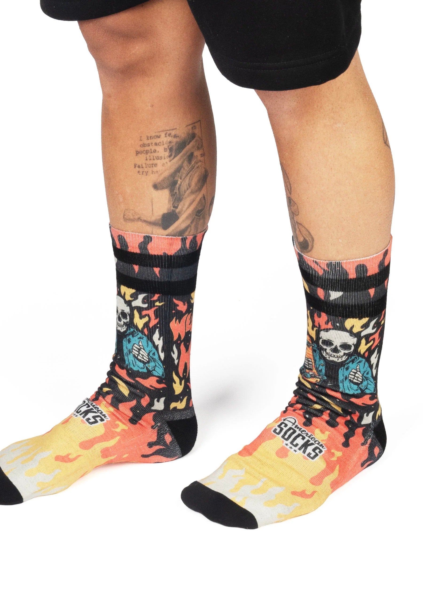 American Socks - Welcome To Hell Mid High - Socks