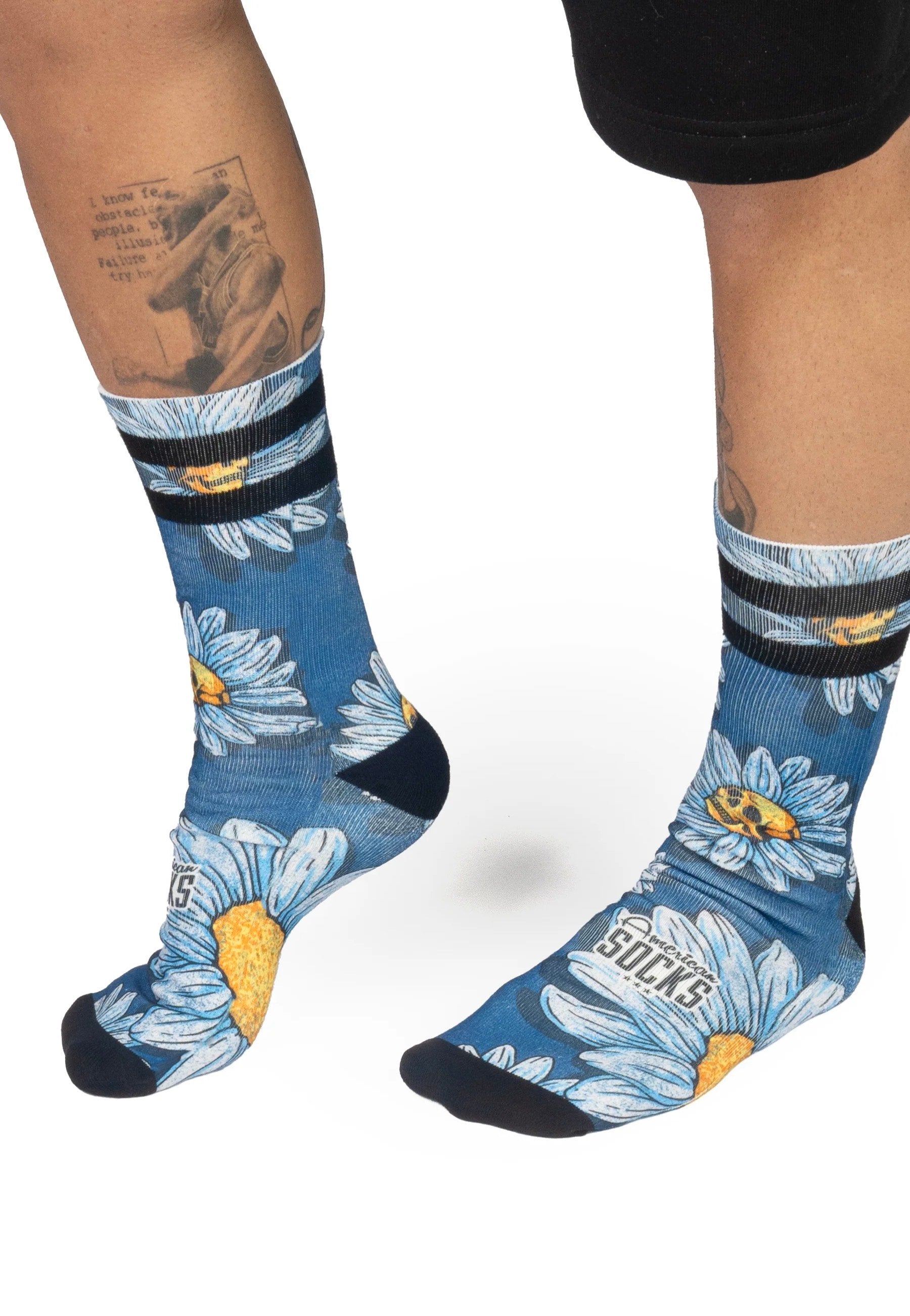 American Socks - Daisies Mid High - Socks