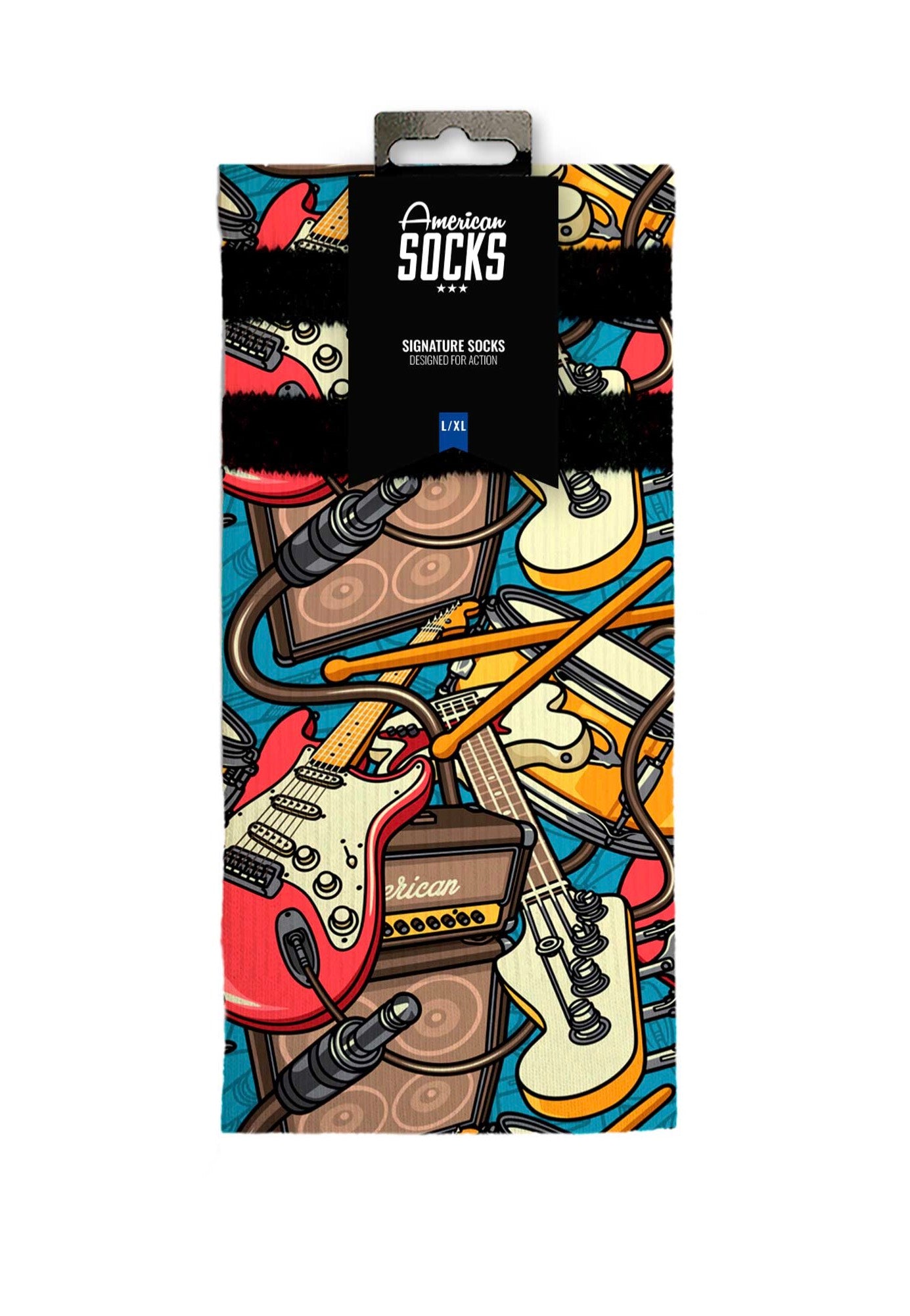 American Socks - Rockband Mid High - Socks