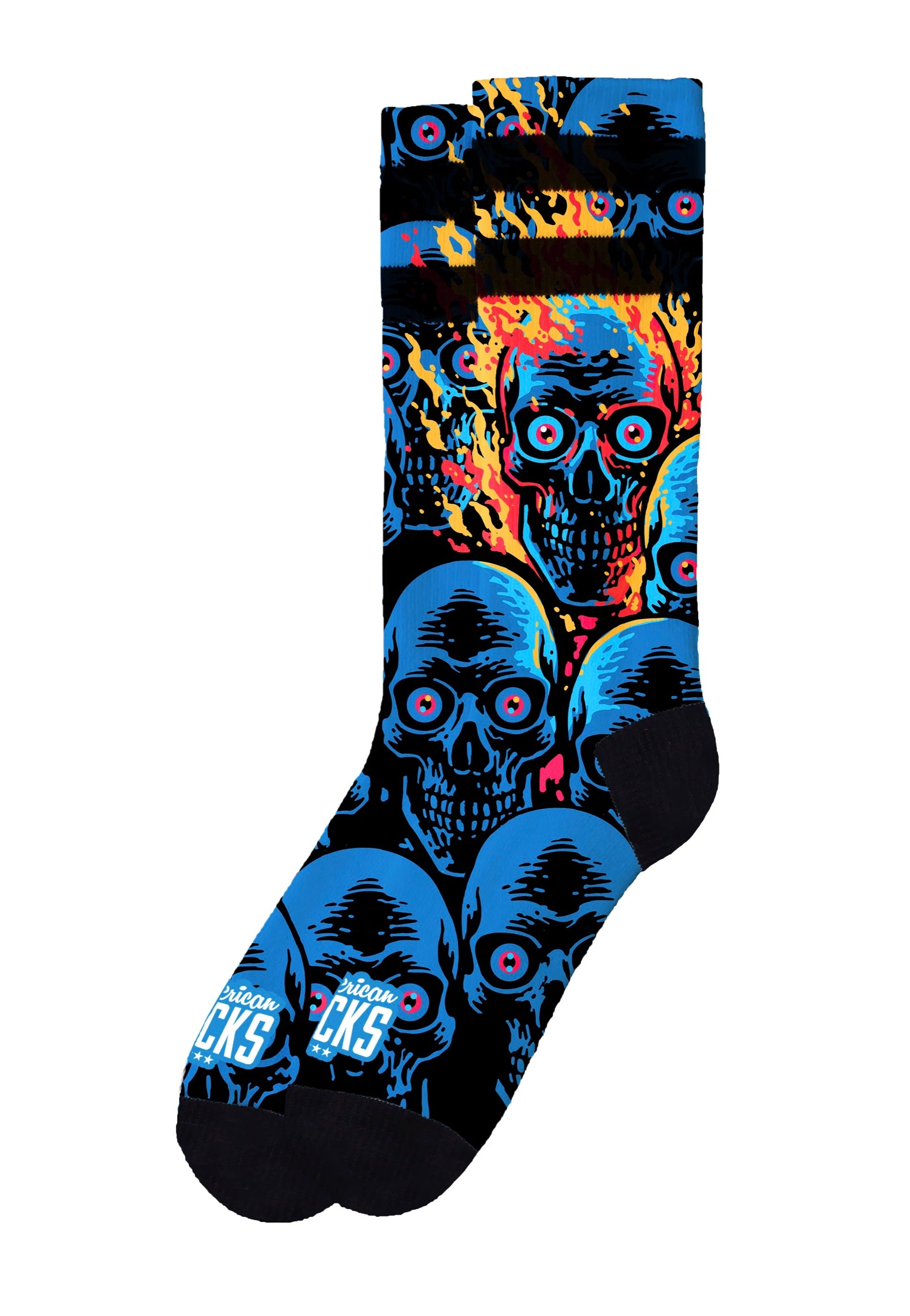 American Socks - Knucklehead Mid High  - Socks | Neutral-Image