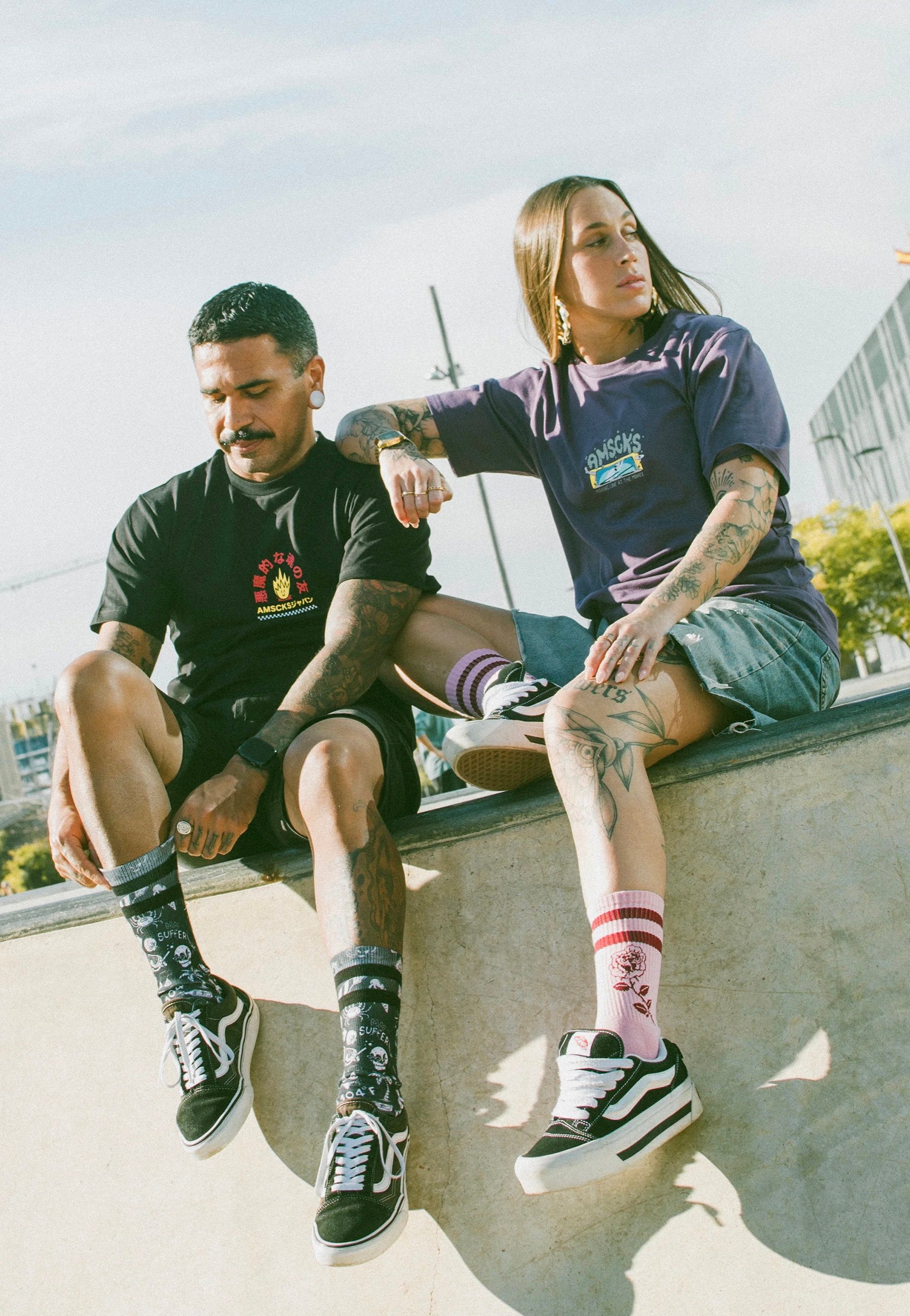 American Socks - Hella Hot Mid High  - Socks | Neutral-Image