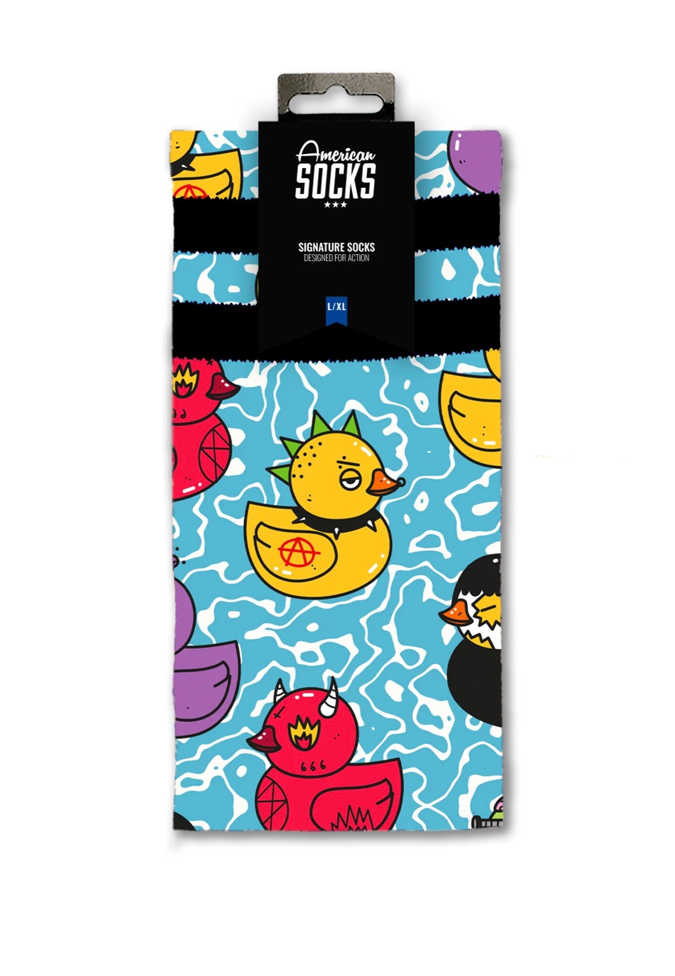 American Socks - Tub Duck Mid High  - Socks | Neutral-Image